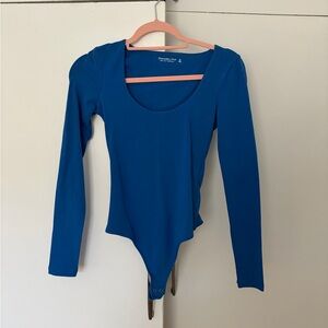 Abercrombie & Fitch Blue Long Sleeve Bodysuit